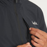 Men's Rain Jacket | Black Sands