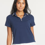 Women's Essential Polo | Blueberry
