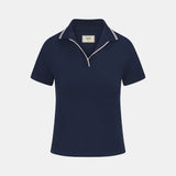 Women's Essential Polo | Blueberry