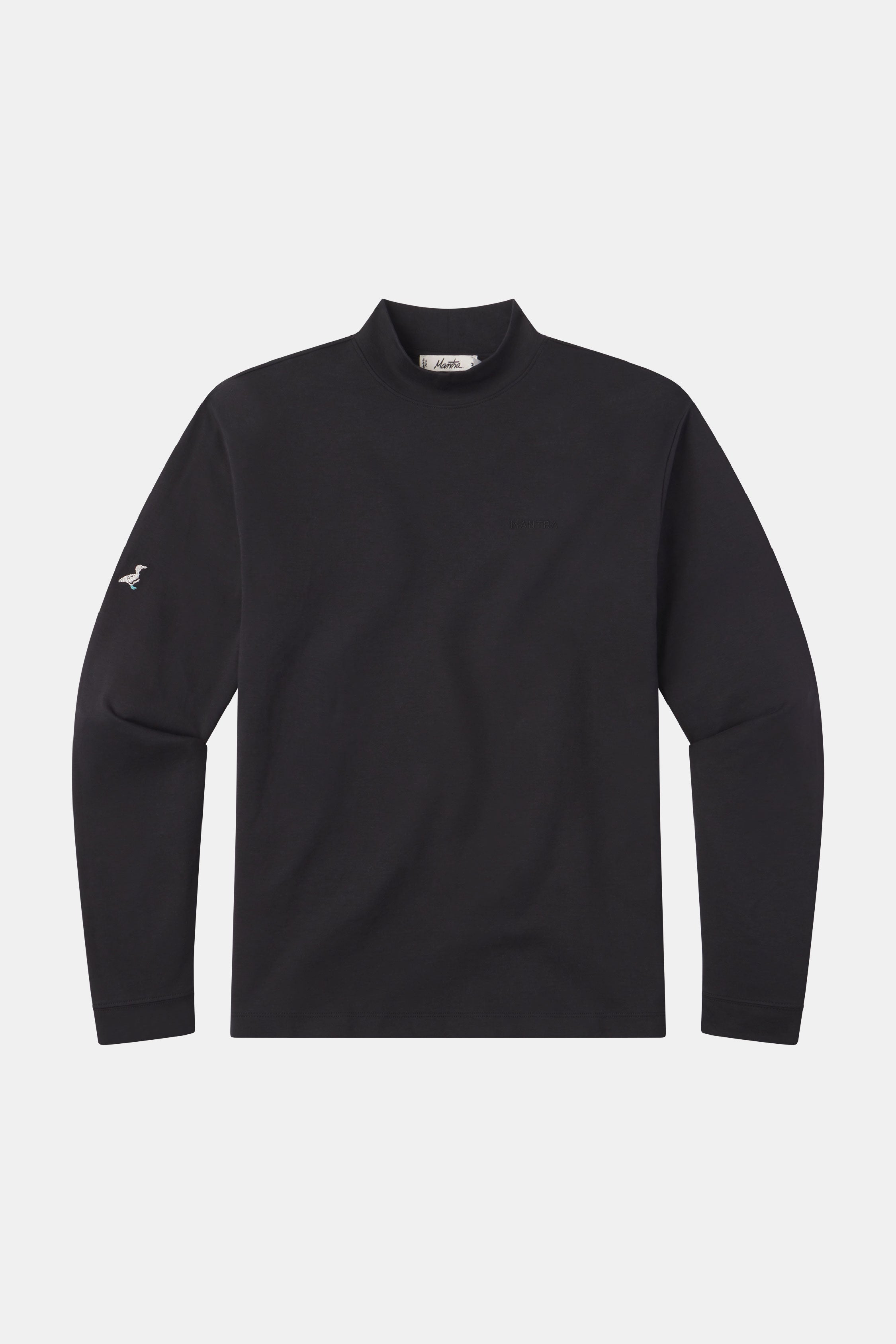 Signature Mock Neck L/S | Black Sands – MANTRA