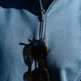 ESSENTIAL PULLOVER | FJORD BLUE