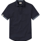 CATALYST POLO | POINT COLLAR | FLORA CONTRAST