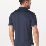 Catalyst Polo | Point Collar | Flora Contrast