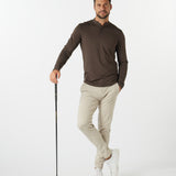 CATALYST POLO L/S | MANTRA COLLAR | EARTH