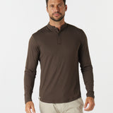 CATALYST POLO L/S | MANTRA COLLAR | EARTH