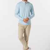 Catalyst Polo L/S | Mantra Collar | Desert Sky