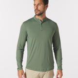 Catalyst Polo L/S | Mantra Collar | Canopy Contrast