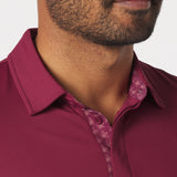 Catalyst Polo | Point Collar | Orchid Contrast