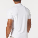 Catalyst Polo | Point Collar | Flamingo Contrast