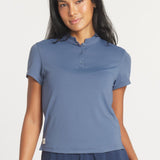 Women's Catalyst Polo | Mantra Collar | Raindrop