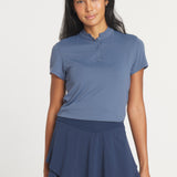 Women's Catalyst Polo | Mantra Collar | Raindrop