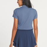 Women's Catalyst Polo | Mantra Collar | Raindrop