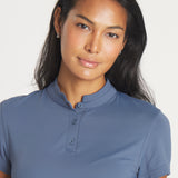 Women's Catalyst Polo | Mantra Collar | Raindrop