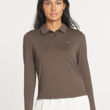 Women's Catalyst Polo L/S | Point Collar | Woods