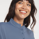 Women's Catalyst Polo | Mantra Collar | Raindrop