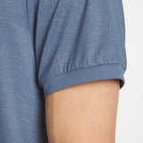 Catalyst Polo | Point Collar | Blue Topo