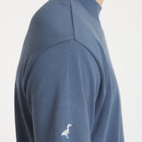 Signature Mock Neck | Raindrop