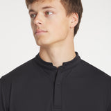 Catalyst Polo L/S | Mantra Collar | Black Sands