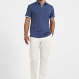 Catalyst Polo | Point Collar | Bloom Contrast