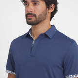 Catalyst Polo | Point Collar | Bloom Contrast