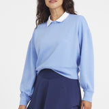 Crewneck Pullover | Hydrangea