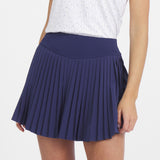 Pleated Skirt | Blueberry