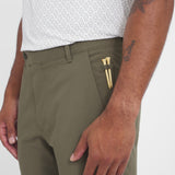 CROSSOVER TROUSER | OLIVE