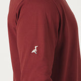 Signature Mock Neck L/S | Prickly Pear