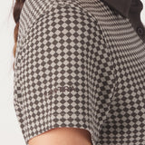 Women's Pique Polo | Checkerboard