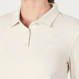 Women's Catalyst Polo L/S | Point Collar | Birch