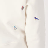 Women's Cloud Mockneck Pullover | Birdie Embroidery