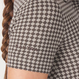 Women's Pique Dress | Checkerboard