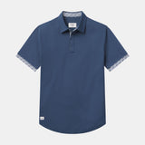 Catalyst Polo | Point Collar | Bloom Contrast
