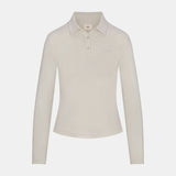 Women's Catalyst Polo L/S | Point Collar | Birch