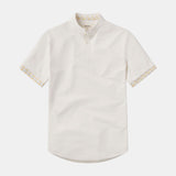 Catalyst Polo | Mantra Collar | California Poppy Contrast