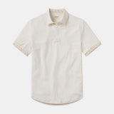 Catalyst Polo | Point Collar | California Poppy Contrast