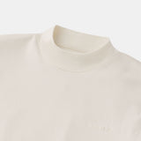 Signature Mock Neck | Sea Salt