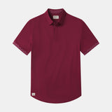 Catalyst Polo | Point Collar | Orchid Contrast