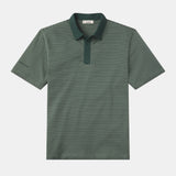 Pique Polo | Green Stripe