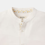 Catalyst Polo L/S | Mantra Collar | California Poppy Contrast