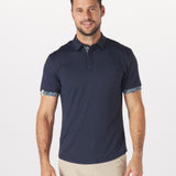 CATALYST POLO | POINT COLLAR | FLORA CONTRAST